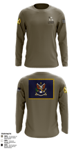 1-155th Dixie Thunder 83572891 Long Sleeve Performance Shirt - 1