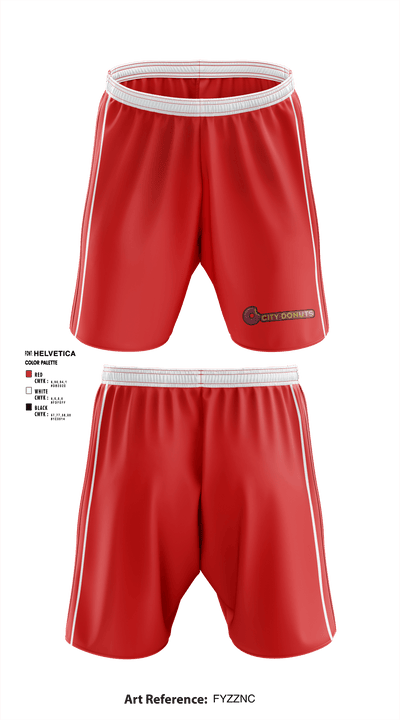 CITY DONUTS 48128680 Athletic Shorts With Pockets - 1
