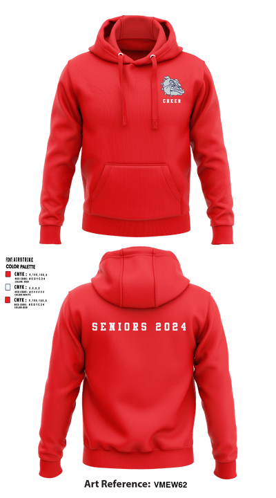 Ramona High School Cheer 63136049 Hoodie - 40
