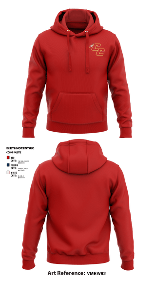 Hoodie, Copperas Chiefs, Football, Teamtime, Team time, sublimation, custom sports apparel, team uniforms, spirit wear, spiritwear, sports uniforms, custom shirts, team store, custom team store, fundraiser sports, apparel fundraiser