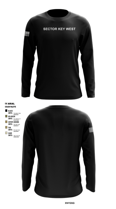 Sector Key West 74746064 Long Sleeve Performance Shirt - 1
