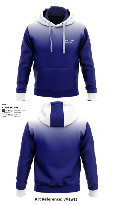 Richard T Stank Middle School 34647869 Hoodie - 1
