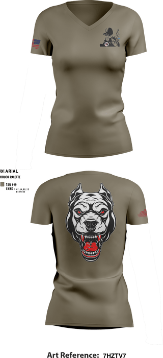 Women's Short Sleeve Vneck Shirt, , Army, Teamtime, Team time, sublimation, custom sports apparel, team uniforms, spirit wear, spiritwear, sports uniforms, custom shirts, team store, custom team store, fundraiser sports, apparel fundraiser