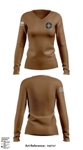 TacMed1 48183963 Women's Long Sleeve V-neck Shirt - 1