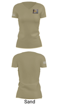 1/504 pro 82nd abn 87302343 Women's Short Sleeve V-neck Shirt - 44