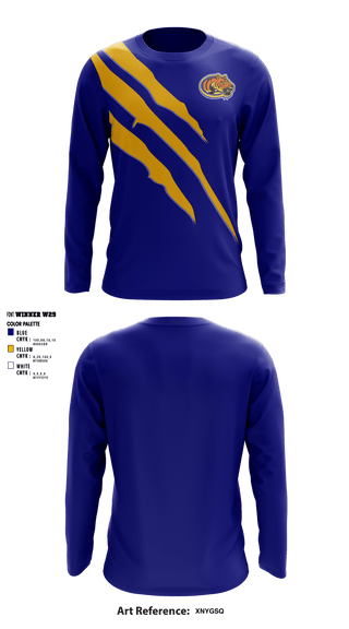 Long Sleeve Performance Shirt, Clewiston Middle School, Spirit Store, Teamtime, Team time, sublimation, custom sports apparel, team uniforms, spirit wear, spiritwear, sports uniforms, custom shirts, team store, custom team store, fundraiser sports, apparel fundraiser