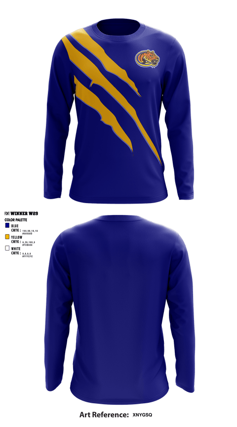 Long Sleeve Performance Shirt, Clewiston Middle School, Spirit Store, Teamtime, Team time, sublimation, custom sports apparel, team uniforms, spirit wear, spiritwear, sports uniforms, custom shirts, team store, custom team store, fundraiser sports, apparel fundraiser