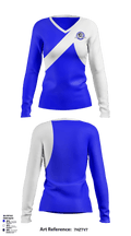 Trinity Senior High School 78058725 Women's Long Sleeve V-neck Shirt - 1