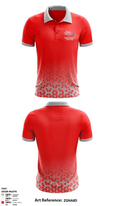 Short Sleeve Performance Polo, South Pointe High School Wrestling, Wrestling, Teamtime, Team time, sublimation, custom sports apparel, team uniforms, spirit wear, spiritwear, sports uniforms, custom shirts, team store, custom team store, fundraiser sports, apparel fundraiser