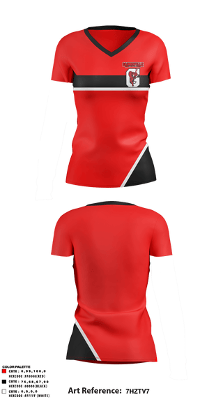 Women's Short Sleeve Vneck Shirt, Gainesville High School Band, Spirit Store, Teamtime, Team time, sublimation, custom sports apparel, team uniforms, spirit wear, spiritwear, sports uniforms, custom shirts, team store, custom team store, fundraiser sports, apparel fundraiser