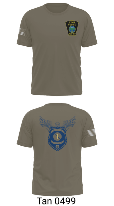 Lynn Police 66544607 Short Sleeve Performance Shirt - 35
