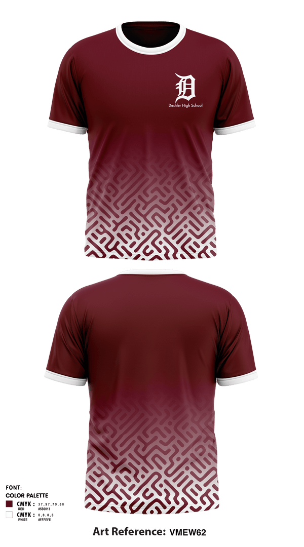 Short Sleeve Performance Shirt, Deshler High School, Spirit Store, Teamtime, Team time, sublimation, custom sports apparel, team uniforms, spirit wear, spiritwear, sports uniforms, custom shirts, team store, custom team store, fundraiser sports, apparel fundraiser