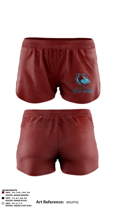 Baldwin High School 30634360 Track Shorts - 5