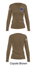 1-180th Cav 42741060 Women's Long Sleeve V-neck Shirt - 38