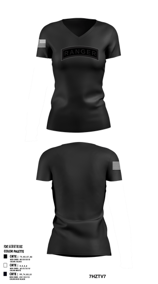 Women's Short Sleeve Vneck Shirt, , Army, Teamtime, Team time, sublimation, custom sports apparel, team uniforms, spirit wear, spiritwear, sports uniforms, custom shirts, team store, custom team store, fundraiser sports, apparel fundraiser