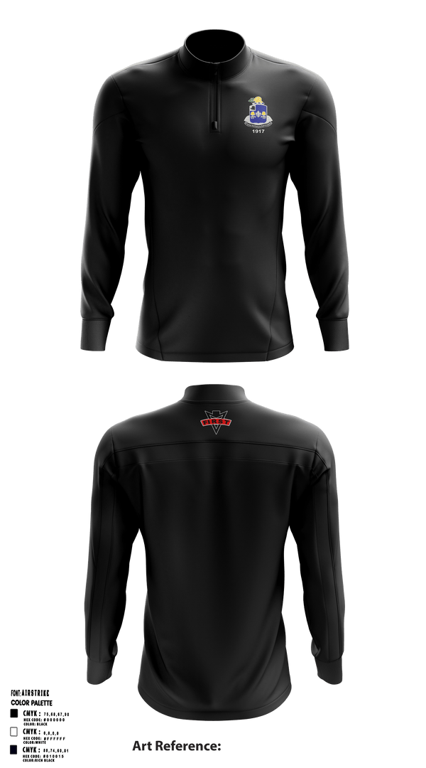 Quarter Zip Jacket, , Army, Teamtime, Team time, sublimation, custom sports apparel, team uniforms, spirit wear, spiritwear, sports uniforms, custom shirts, team store, custom team store, fundraiser sports, apparel fundraiser