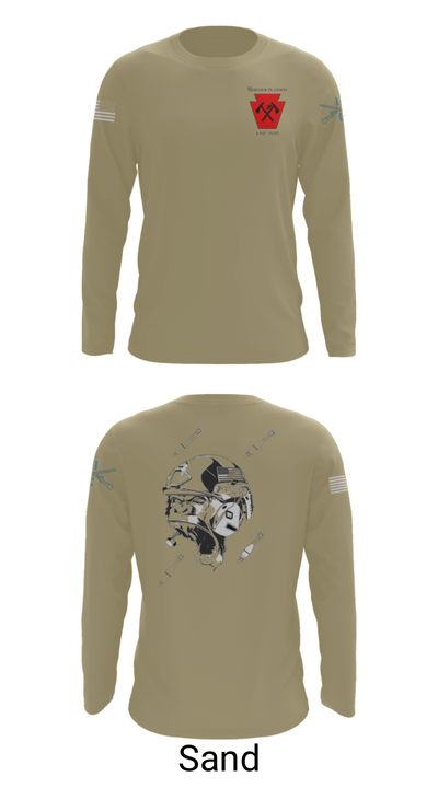 1-111th IN BN 37171288 Long Sleeve Performance Shirt - 43