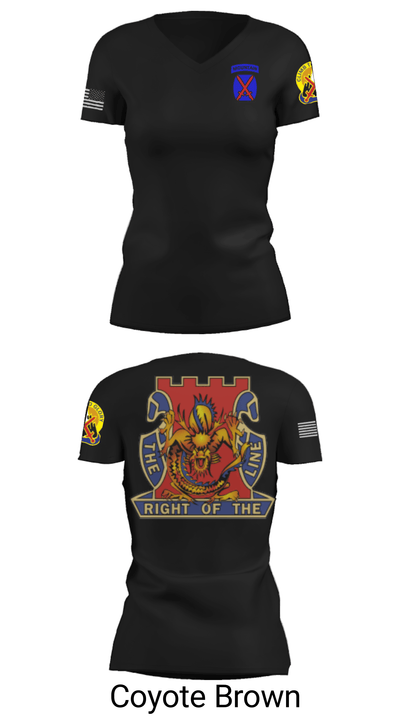 2nd battalion 14th infantry regiment 17334538 Women's Short Sleeve V-neck Shirt - 20