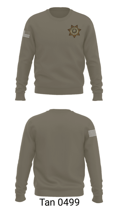 Lawrence county sheriff's department 92960361 Crew Neck Sweatshirt - 34