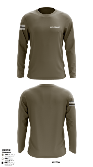 Long Sleeve Performance Shirt, , Army, Teamtime, Team time, sublimation, custom sports apparel, team uniforms, spirit wear, spiritwear, sports uniforms, custom shirts, team store, custom team store, fundraiser sports, apparel fundraiser