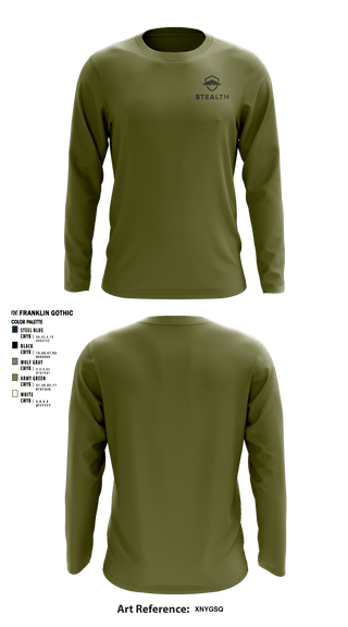Long Sleeve Performance Shirt, Stealth customs, , Teamtime, Team time, sublimation, custom sports apparel, team uniforms, spirit wear, spiritwear, sports uniforms, custom shirts, team store, custom team store, fundraiser sports, apparel fundraiser