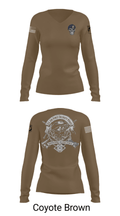 122d Security Forces Squadron 67227139 Women's Long Sleeve V-neck Shirt - 38