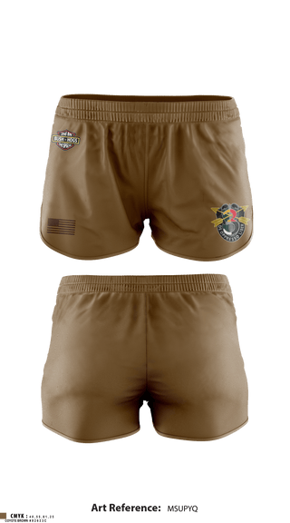Ranger Panties, MCPOD-XVIII Airborne Corps, Army, Teamtime, Team time, sublimation, custom sports apparel, team uniforms, spirit wear, spiritwear, sports uniforms, custom shirts, team store, custom team store, fundraiser sports, apparel fundraiser