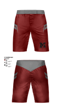 Mount Vernon High School Wrestling 5596500 Fight Shorts - 1