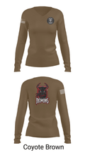 1-37 AR HFSC DISTRO 85758190 Women's Long Sleeve V-neck Shirt - 38
