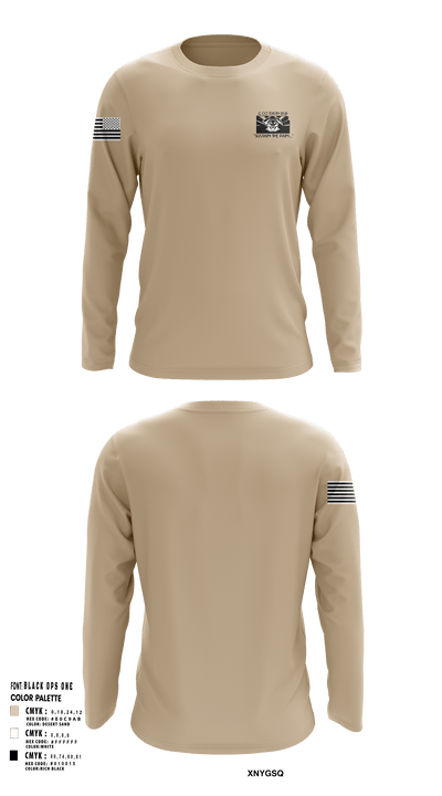 G Co 106th BSB 87834458 Long Sleeve Performance Shirt - 2