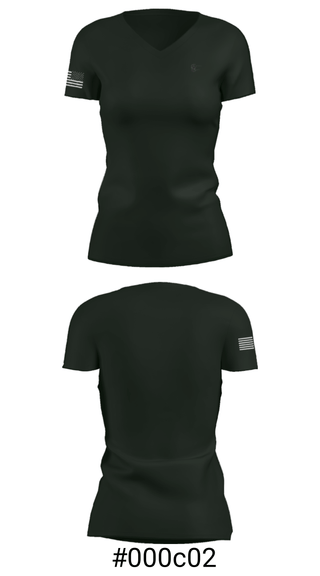 Women's Short Sleeve Vneck Shirt, Cameron’s Touch, , Teamtime, Team time, sublimation, custom sports apparel, team uniforms, spirit wear, spiritwear, sports uniforms, custom shirts, team store, custom team store, fundraiser sports, apparel fundraiser