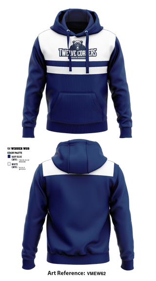 Hoodie, Twelve Corners Middle School Volleyball, Women's Volleyball, Teamtime, Team time, sublimation, custom sports apparel, team uniforms, spirit wear, spiritwear, sports uniforms, custom shirts, team store, custom team store, fundraiser sports, apparel fundraiser