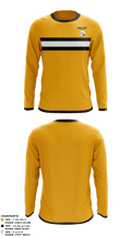 Crescent High School Golf 66610838 Long Sleeve Performance Shirt - 1