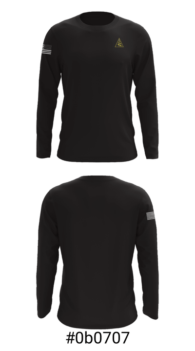 B Co 2-1 SFG(A) 83464098 Long Sleeve Performance Shirt - 3