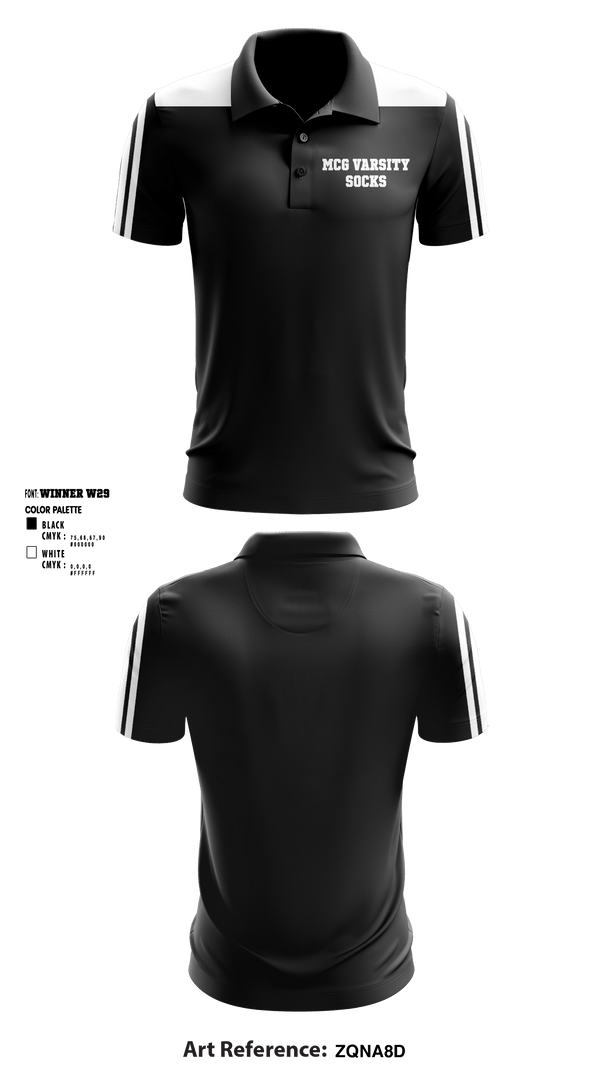 Short Sleeve Performance Polo, McG Varsity, School Spirit Store, Teamtime, Team time, sublimation, custom sports apparel, team uniforms, spirit wear, spiritwear, sports uniforms, custom shirts, team store, custom team store, fundraiser sports, apparel fundraiser