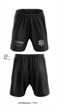 PCSO K-9 INTERDICTION 89630540 Athletic Shorts With Pockets - 1
