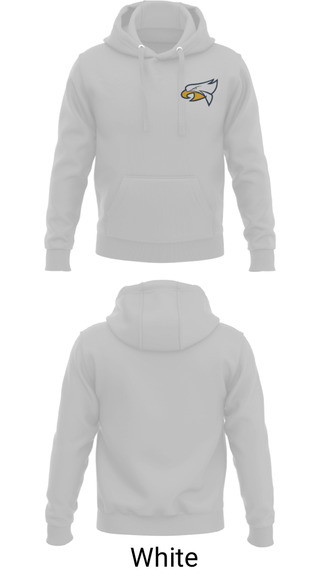 Hoodie, Hudsonville Eagles Hockey, Ice Hockey, Teamtime, Team time, sublimation, custom sports apparel, team uniforms, spirit wear, spiritwear, sports uniforms, custom shirts, team store, custom team store, fundraiser sports, apparel fundraiser