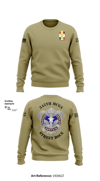 Crew Neck Sweatshirt, , Army, Teamtime, Team time, sublimation, custom sports apparel, team uniforms, spirit wear, spiritwear, sports uniforms, custom shirts, team store, custom team store, fundraiser sports, apparel fundraiser