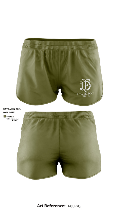 Davidson Forge 39779422 Women's Shorts - 2