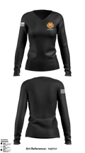 USAG Fort Sill 33635328 Women's Long Sleeve V-neck Shirt - 49