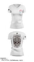 Hmx-1 76968790 Women's Short Sleeve V-neck Shirt - 1