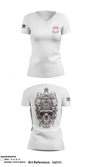 Women's Short Sleeve Vneck Shirt, , Marines, Teamtime, Team time, sublimation, custom sports apparel, team uniforms, spirit wear, spiritwear, sports uniforms, custom shirts, team store, custom team store, fundraiser sports, apparel fundraiser