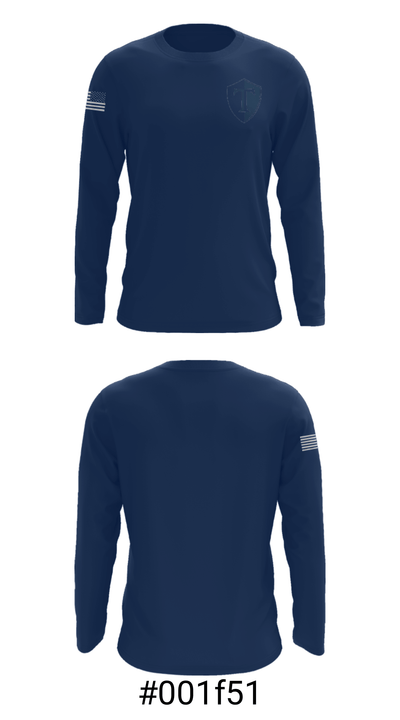 Webster Thomas High School Golf 84985816 Long Sleeve Performance Shirt - 18