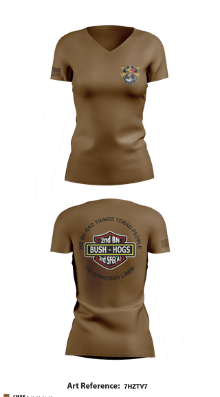 Women's Short Sleeve Vneck Shirt, MCPOD-XVIII Airborne Corps, Army, Teamtime, Team time, sublimation, custom sports apparel, team uniforms, spirit wear, spiritwear, sports uniforms, custom shirts, team store, custom team store, fundraiser sports, apparel fundraiser