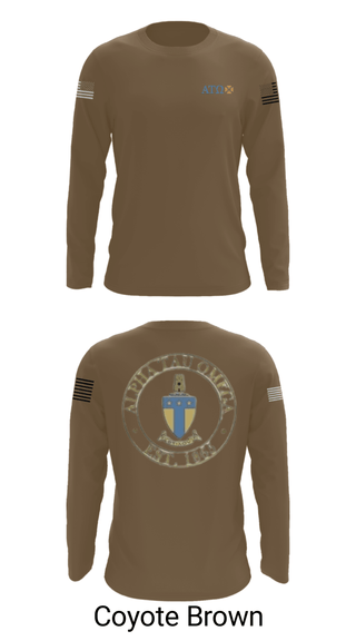 Long Sleeve Performance Shirt, , Army, Teamtime, Team time, sublimation, custom sports apparel, team uniforms, spirit wear, spiritwear, sports uniforms, custom shirts, team store, custom team store, fundraiser sports, apparel fundraiser
