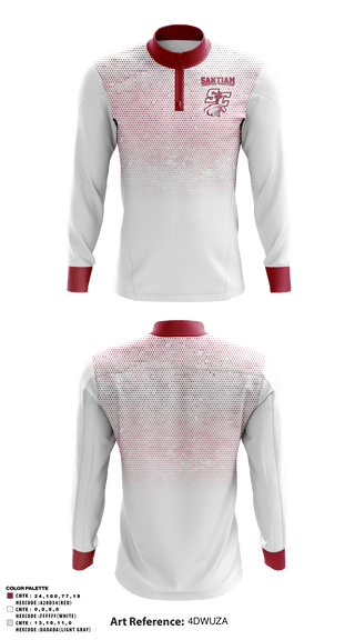 Quarter Zip Jacket, Santiam Christian School Wrestling, Wrestling, Teamtime, Team time, sublimation, custom sports apparel, team uniforms, spirit wear, spiritwear, sports uniforms, custom shirts, team store, custom team store, fundraiser sports, apparel fundraiser