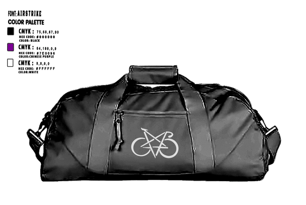 Duffle Bag, Beer Monkey Bike Crew, Cycling, Teamtime, Team time, sublimation, custom sports apparel, team uniforms, spirit wear, spiritwear, sports uniforms, custom shirts, team store, custom team store, fundraiser sports, apparel fundraiser