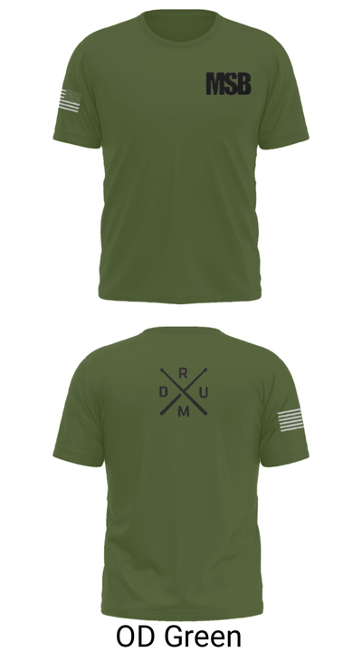 MSB DrumLine 23-24 50749009 Short Sleeve Performance Shirt - 34