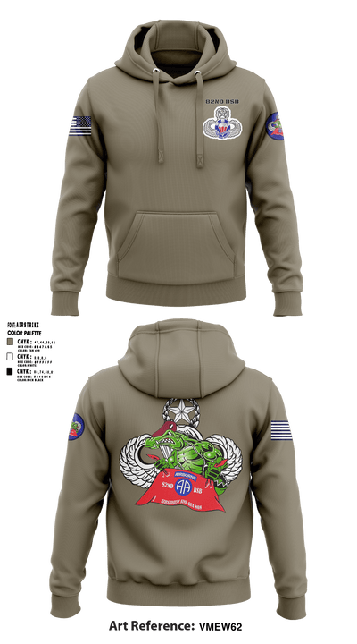 82nd BSB 82nd ABN DIV 96465842 Hoodie - 6