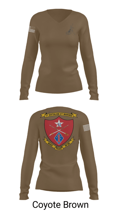 1/5 Apache 60’s 44097670 Women's Long Sleeve V-neck Shirt - 44